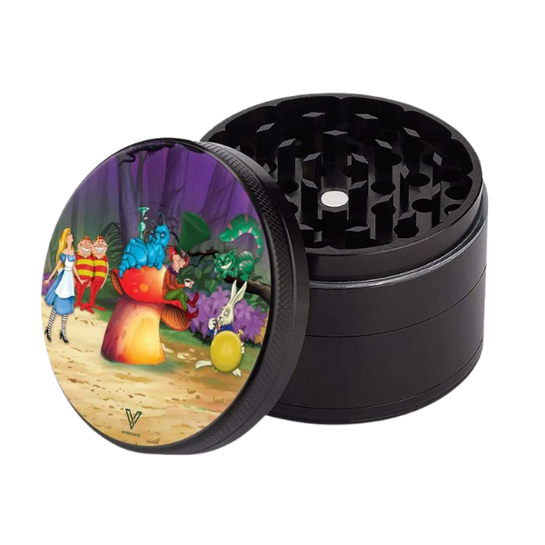 Vsyndicate 4 Piece Clean Cut Non Stick Grinder / 63mm / Alice Mushroom